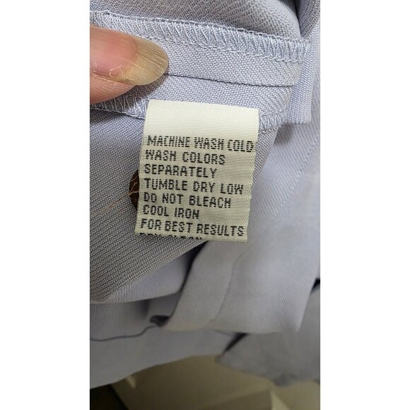 Tommy Bahama Men's XL 100% Silk Relax Shirt Embroidered Back Graphic Light Blue - Picture 7 of 8